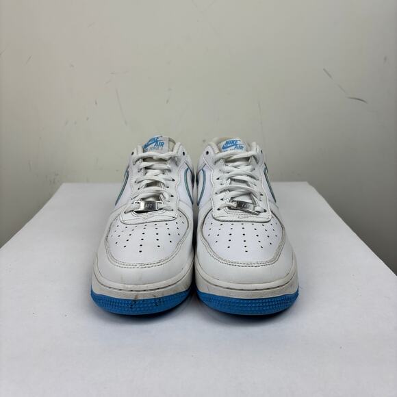Nike Air Force 1 \'07 Low White University Blue Sole Sneakers Shoes Men\'s 9.5 main image 15
